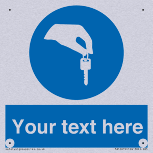 Custom Mandatory Keys Sign